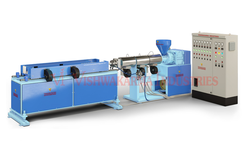 Nylon / PP / HDPE Corrugated Pipe Machine Vishwakarma Industries
